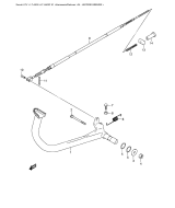 SUZUKI, LTA 500 F Quad Master K1, HINTERE BREMSE