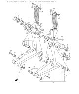 SUZUKI, LTA 500 F K1, HINTER ACHSE GEHAEUSE