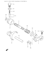 SUZUKI, LTA 500 F Quad Master K1, SCHALTHEBEL 2