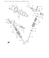 SUZUKI, LTA 500 F K1, NOCKENWELLE VENTIL