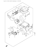 SUZUKI, LTA 500 F Quad Master K1, LUFTFILTER