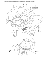 SUZUKI, LTA 500 F US Vinson K3, HINTERER KOTFLUEGEL