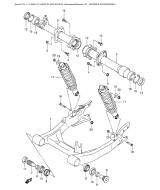 SUZUKI, LTA 500 F US Vinson K3, HINTERER SCHWINGARM