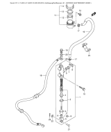 SUZUKI, LTA 500 F US Vinson K3, HINTERER HAUPTBREMSZYLINDER