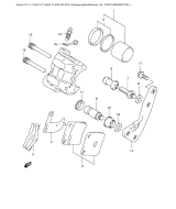 SUZUKI, LTA 500 F US Vinson K3, FRONT BREMSSATTEL