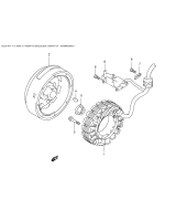 SUZUKI, LTA 500 F US Vinson K3, ZUENDMAGNET