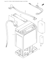 SUZUKI, LTA500F K3 US Neu, BATTERIE