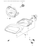 SUZUKI, LTA 500 F US Vinson K3, SCHEINWERFER