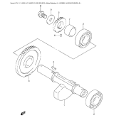 SUZUKI, LTA500F K3 US Neu, KURBEL AUSGLEICHSWELLE