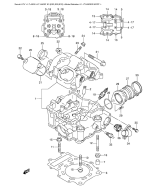 SUZUKI, LTA 500 F US Vinson K3, ZYLINDER KOPF