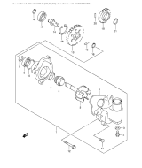 SUZUKI, LTA 500 F US Vinson K3, WASSER PUMPE