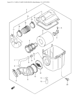 SUZUKI, LTA500F K3 US Neu, LUFTFILTER