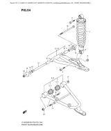 SUZUKI, LTA500XP L0 US, FRONT SCHWINGARM