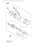 SUZUKI, LTA 500 XP US King Quad L0, ANLASSER