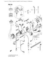 SUZUKI, LTA 500 XP US King Quad L0, KABELBAUM