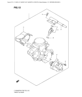 SUZUKI, LTA 500 XP US King Quad L0, DROSSELGEHAEUSE