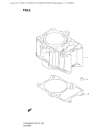 SUZUKI, LTA 500 XP US King Quad L0, ZYLINDER