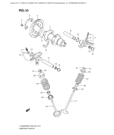 SUZUKI, LTA500XP L0 US, NOCKENWELLE VENTIL