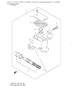 SUZUKI, LTA500XP L1 US, VORDERER HAUPTBREMSZYLINDER
