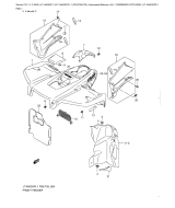 SUZUKI, LTA500XP L1 US, VORDERER KOTFLUEGEL LTA500XPZL1 P28