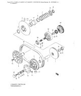 SUZUKI, LTA 500 XP US King Quad L1, GETRIEBE 1