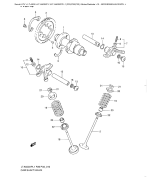 SUZUKI, LTA500XP L1 US, NOCKENWELLE VENTIL