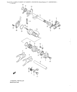 SUZUKI, LTA 500 XP US King Quad L1, GANGWECHSEL