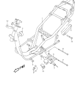 SUZUKI, Suzuki AY50WRX, RAHMEN