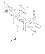 SUZUKI, AY 50 WR Katana X, FRONT BREMSSATTEL