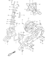 SUZUKI, Suzuki AY50WRX, KURBELGEHAEUSE