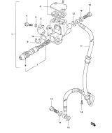 SUZUKI, Suzuki AY50WK3, VORDERER HAUPTBREMSZYLINDER