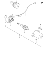 SUZUKI, AY 50 W Katana K3, ANLASSER