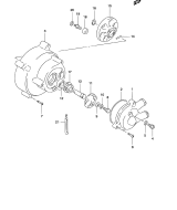 SUZUKI, AY 50 W Katana K3, WASSERPUMPE