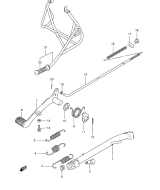 SUZUKI, RG80M, STAENDER HINTERE BREMSE