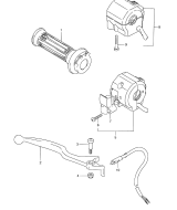 SUZUKI, RG80M, RECHTER GRIFFSCHALTER