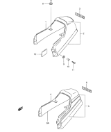 SUZUKI, RG 80 Gamma M, SITZABDECKUNG