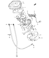 SUZUKI, RG 80 Gamma M, TACHOMETER