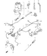 SUZUKI, RG 80 Gamma M, KABELBAUM