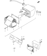 SUZUKI, RG 80 Gamma M, KOMBINATIONSLAMPE HINTEN