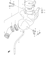 SUZUKI, RG80M, LUFTFILTER