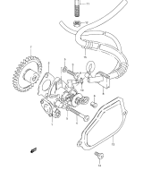 SUZUKI, RG80M, OELPUMPE