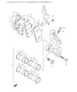 SUZUKI, TL 1000 S W, FRONT BREMSSATTEL