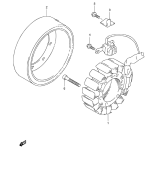 SUZUKI, TL 1000 S W, ZUENDMAGNET