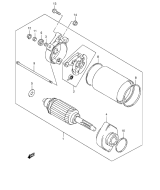 SUZUKI, TL 1000 S W, ANLASSER