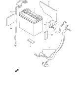 SUZUKI, TL 1000 S W, BATTERIE