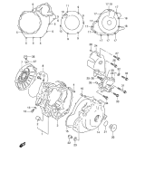SUZUKI, TL 1000 S W, KURBELGEHAEUSE ABDECKUNG