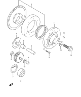 SUZUKI, TL 1000 S W, ANLASSER KUPPLUNG
