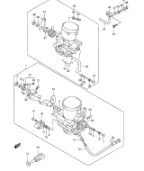 SUZUKI, TL 1000 S W, DROSSELKLAPPE