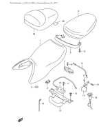 SUZUKI, TL 1000 S V, SITZ