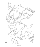 SUZUKI, TL 1000 S W, VERKLEIDUNG
